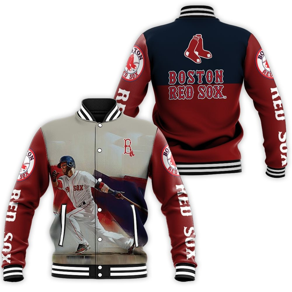 Boston Red Sox Dustin Pedroia 15 Legend Baseball Jacket for Men Women