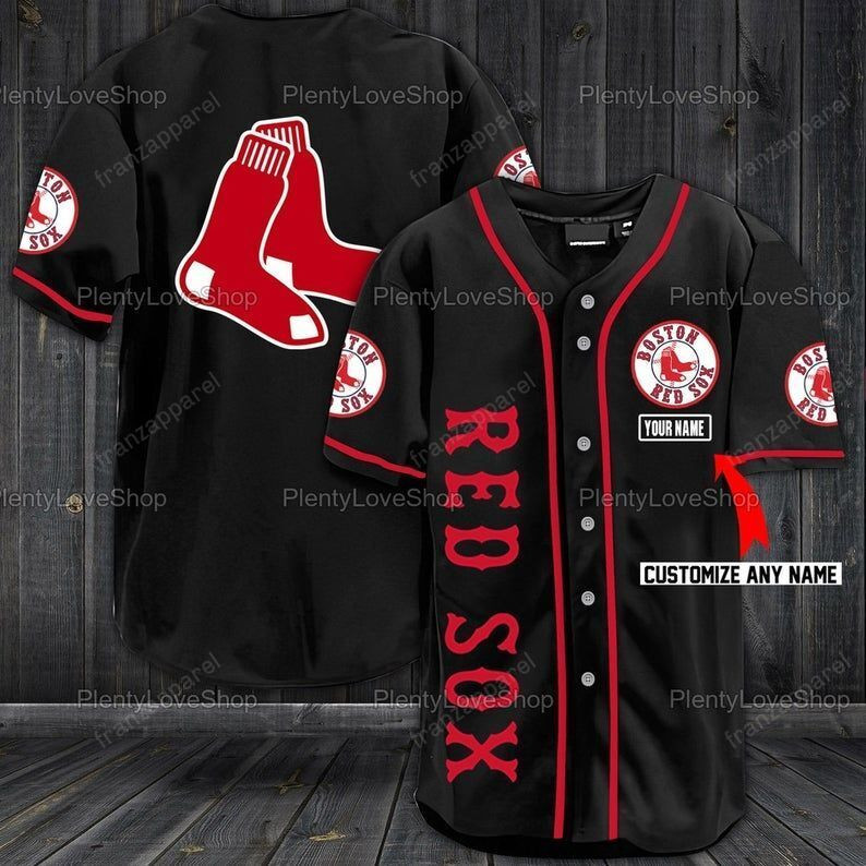 Boston Red Sox Personalized Baseball Jersey 312