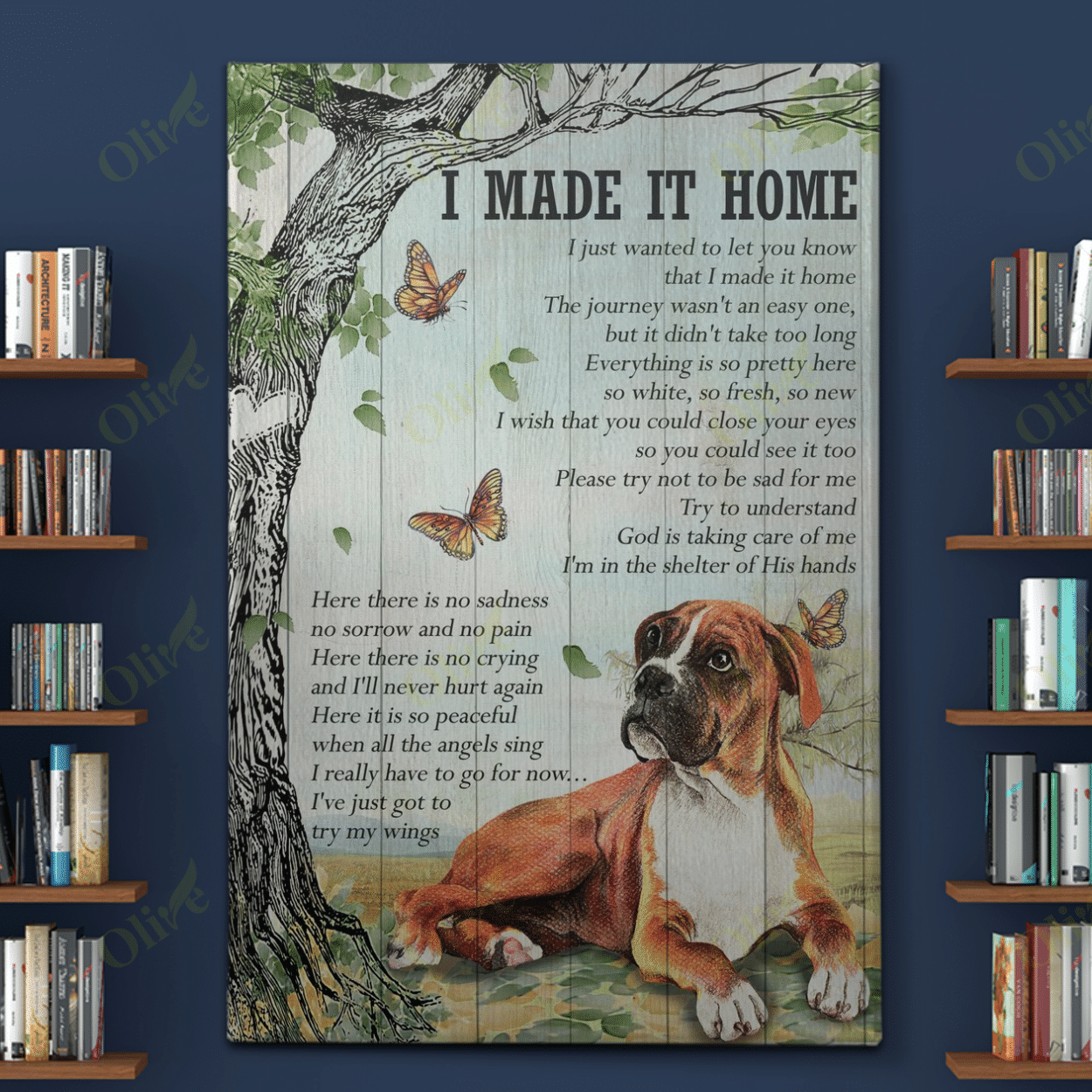 Boxer - I Made It Home Poster And Canvas Art Wall Decor