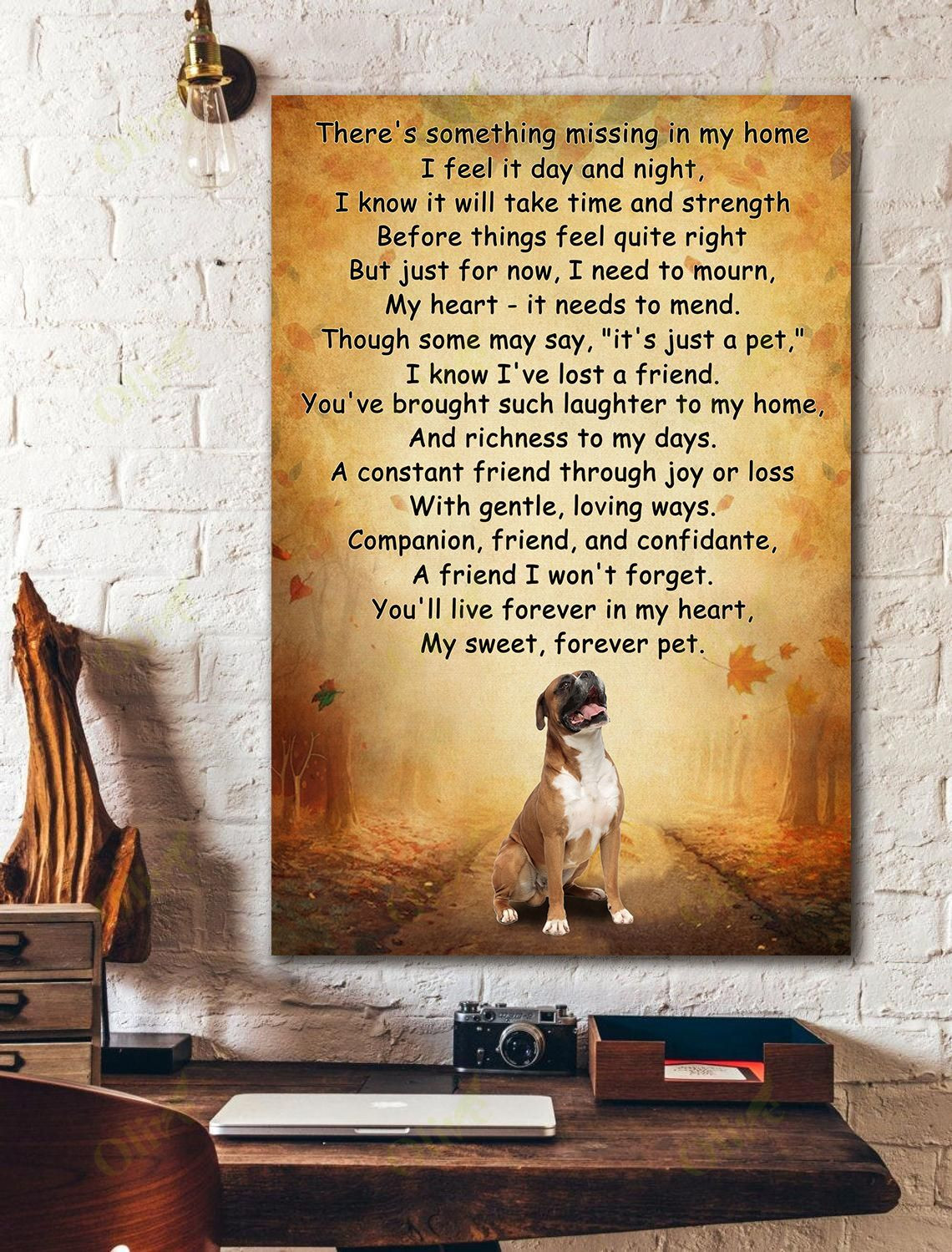 Boxer - My Sweet Forever Pet Poster And Canvas Art Wall Decor