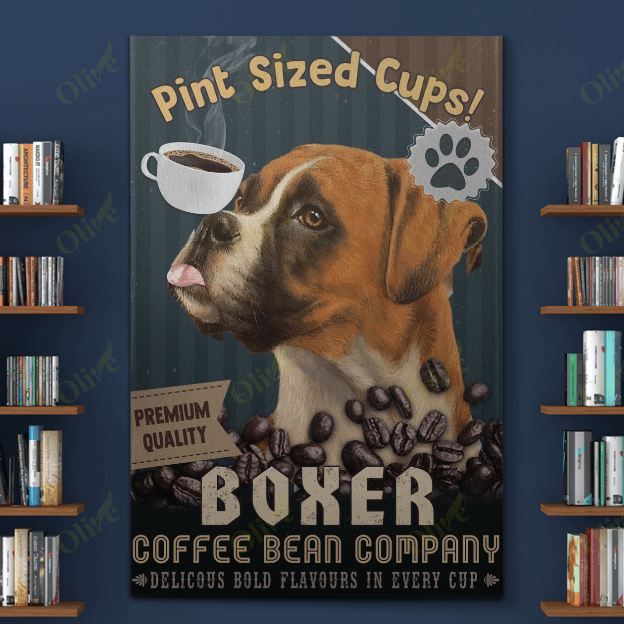 Boxer - Pint Size Canvas Boxer Poster And Canvas Wall Decor Gift Canvas