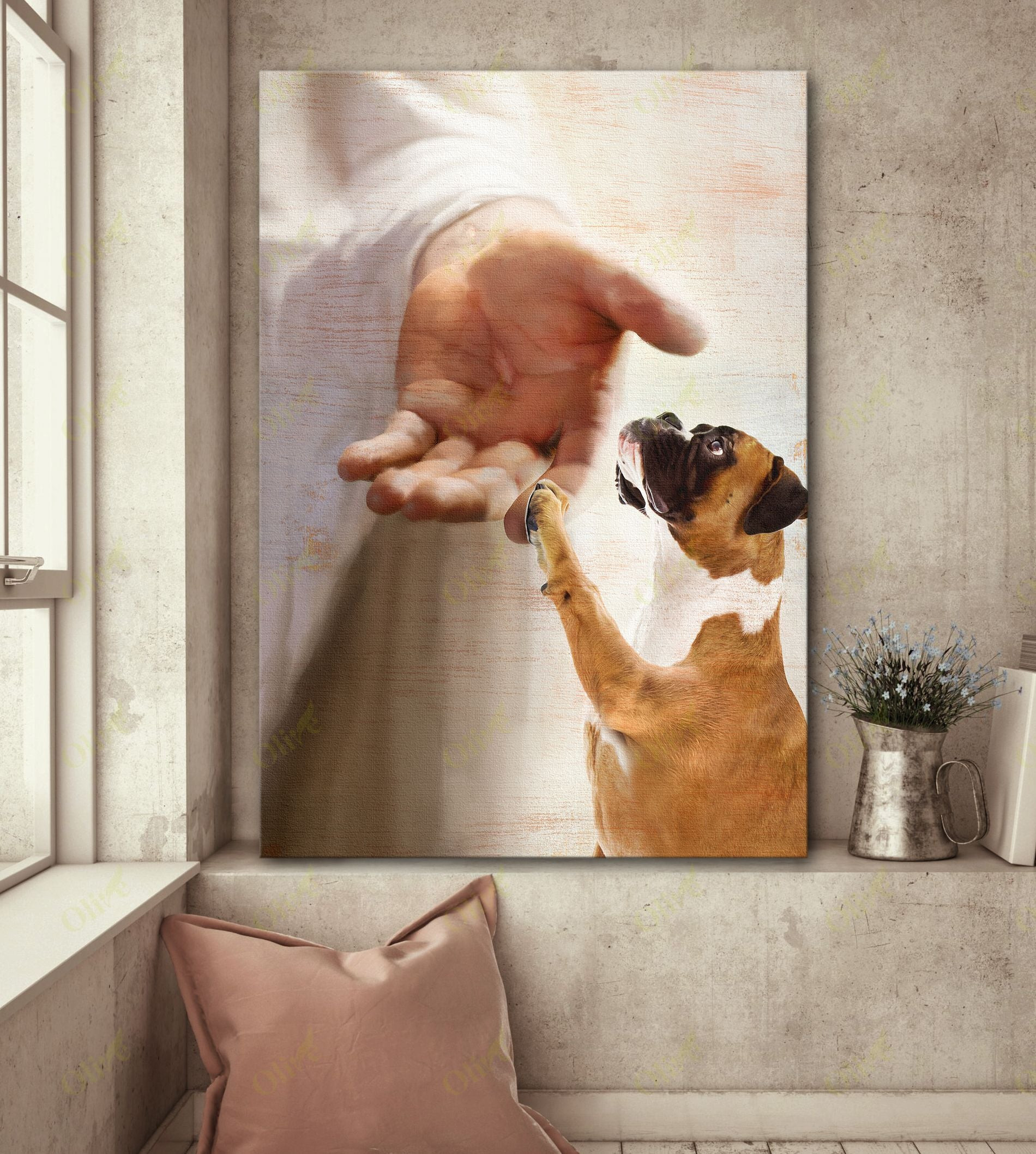 Boxer - Take My Hand Canvas Boxer Poster And Canvas Art Wall Decor