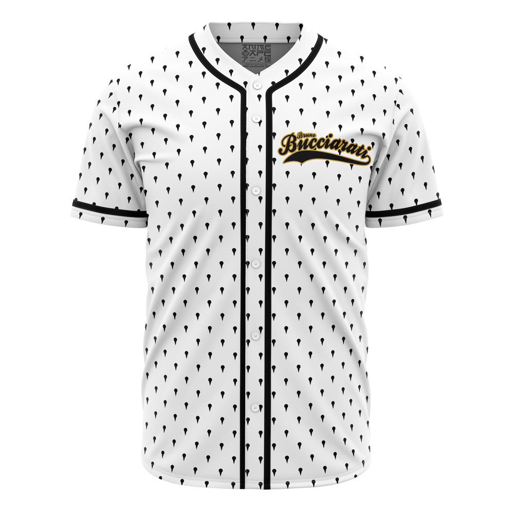 Bruno Bucciarati Jojos Bizarre Adventure Baseball Jersey