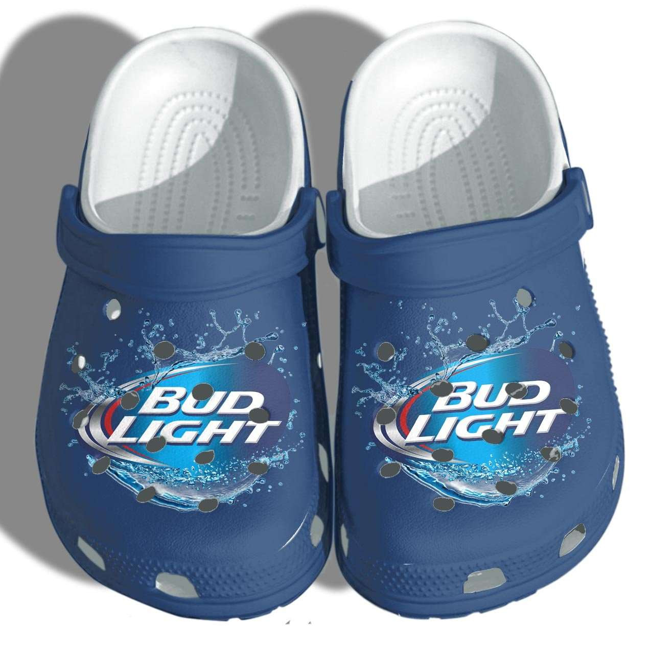 Bud Light Funny Bud Drinkin Beer Crocs Crocband Clog Shoes