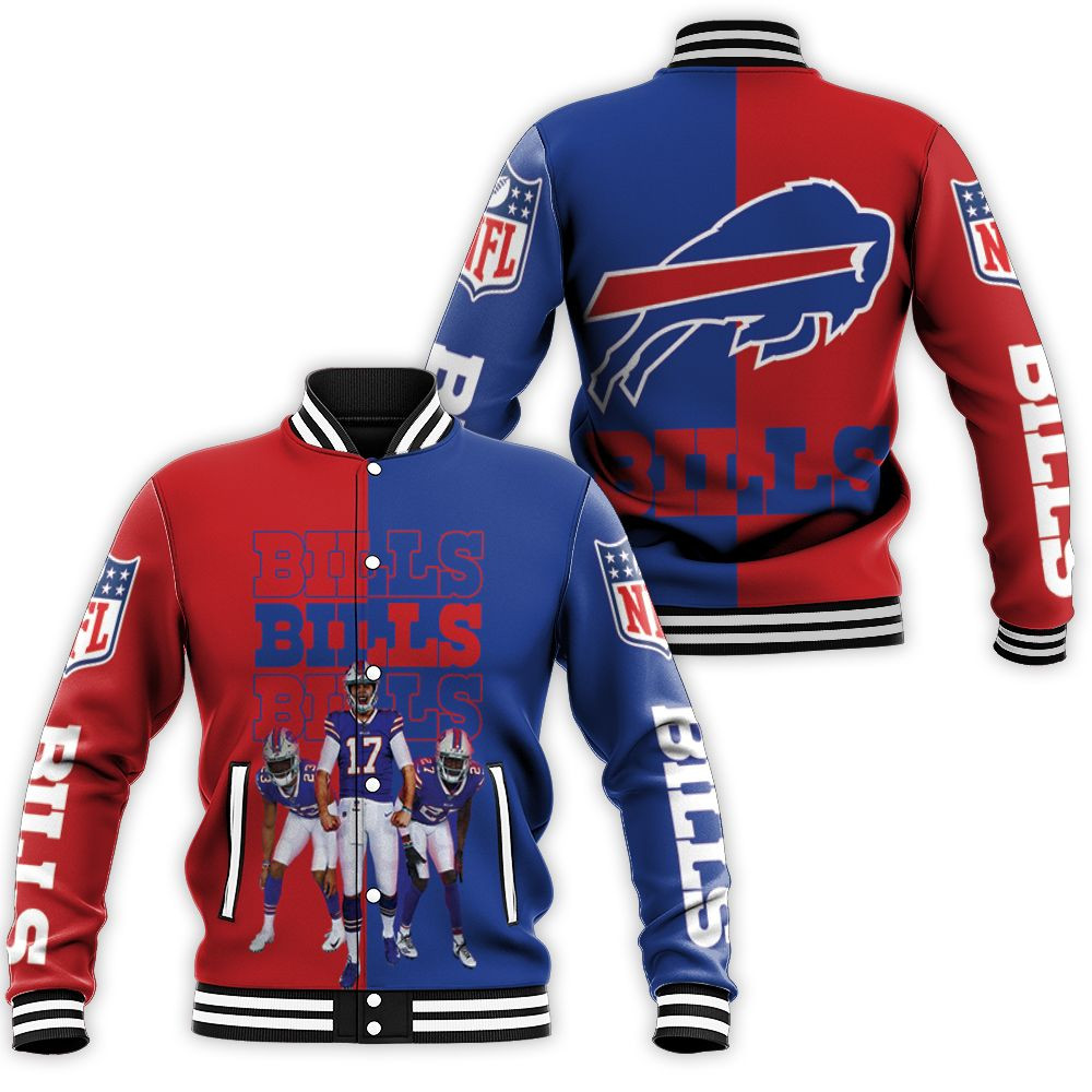 Buffalo Bills Afc East Division Champions Baseball Jacket for Men Women