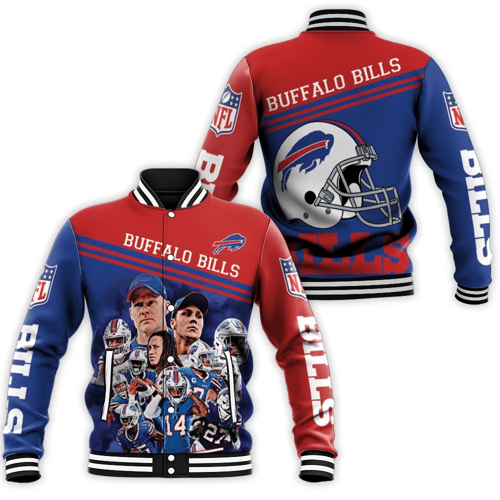 Buffalo Bills Afc East Division Champions Baseball Jacket for Men Women