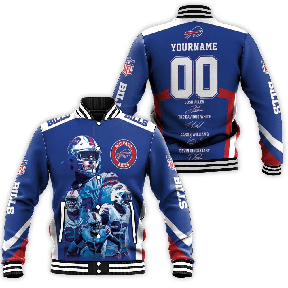 Buffalo Bills Afc East Division Champions Personalized Baseball Jacket for Men Women