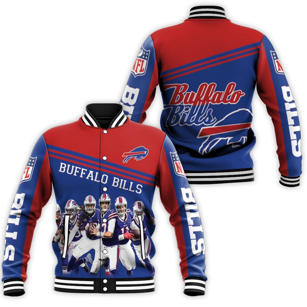 Buffalo Bills Afc East Division Champs Baseball Jacket for Men Women