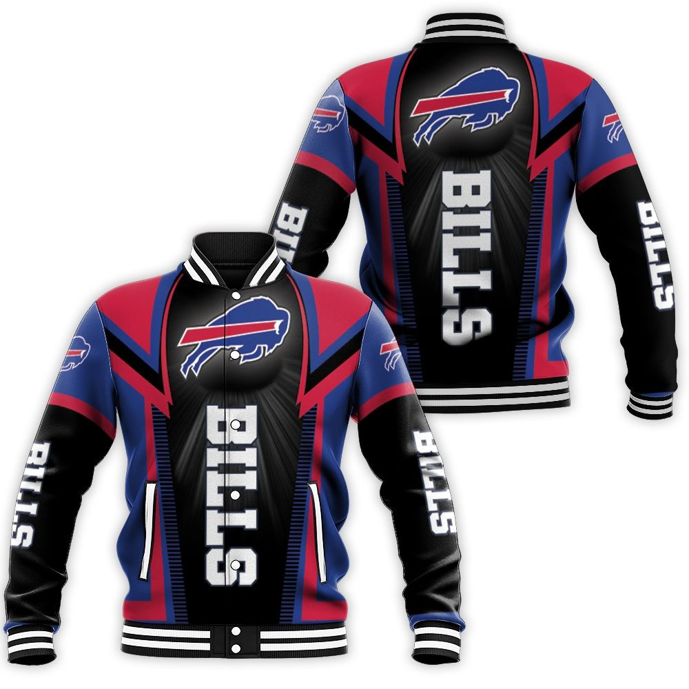 Buffalo Bills For Fans Baseball Jacket for Men Women