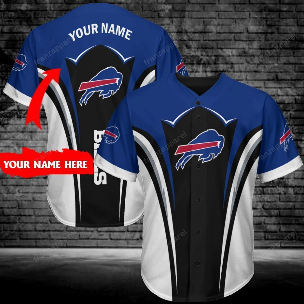 Buffalo Bills Personalized Baseball Jersey 291