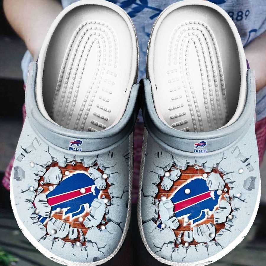 Buffalow Bills Tide Crocs Clog Shoes