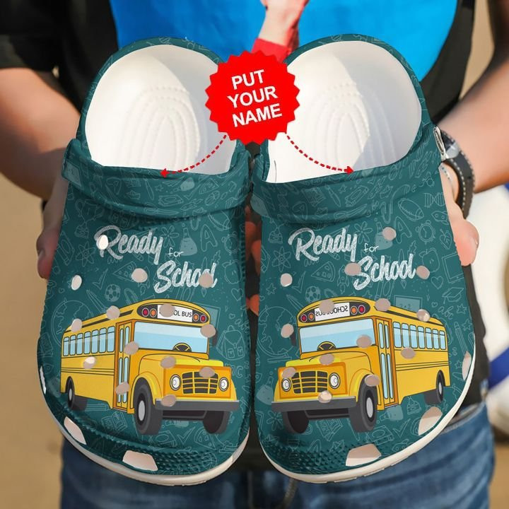 Bus Driver Ready For Crocs Clog Shoes School Crocs