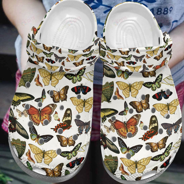 Butterflies Life Crocs Classic Clogs Shoes