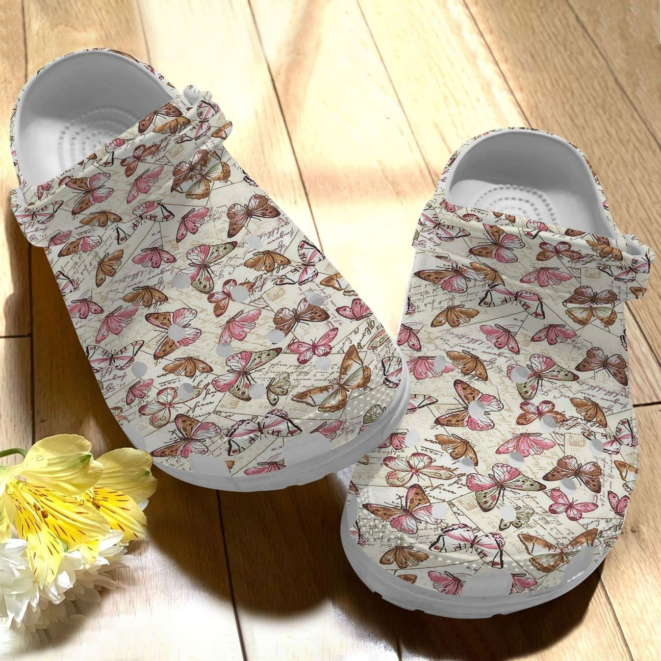 Butterfly Personalize Clog Custom Crocs Fashionstyle Comfortable For Women Men Kid Print 3D Butterfly Dream