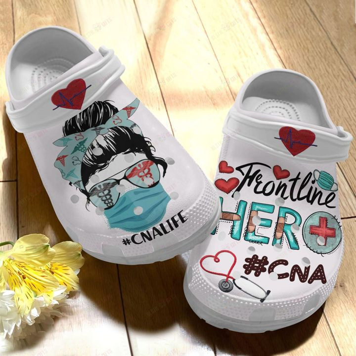 CNA White Sole CNA Life Crocs Classic Clogs Shoes