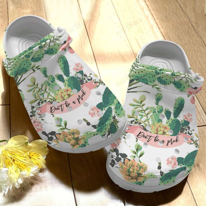 Cactus Watercolor Cactus Crocs Classic Clogs Shoes