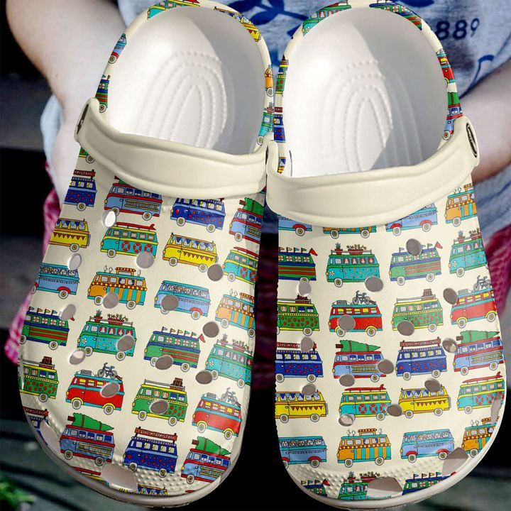 Camping Campervan Crocs Crocband Clog Comfortable For Mens Womens Classic Clog Water Shoes