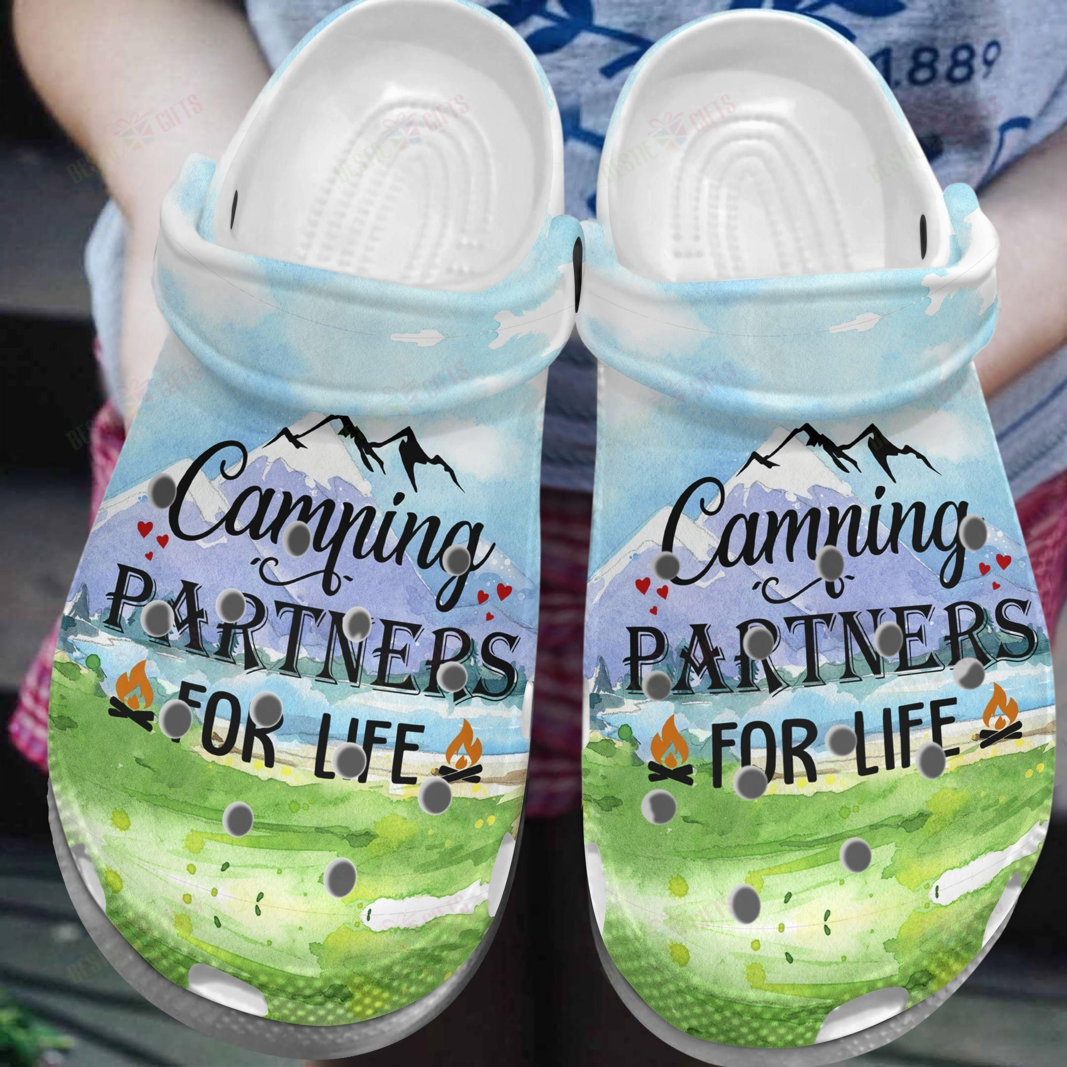 Camping Crocs Classic Clog Partner For Life Shoes