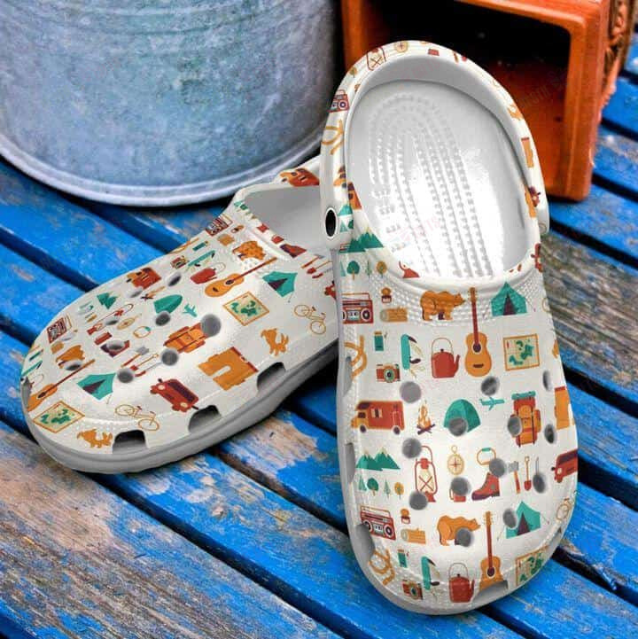 Camping Crocs Classic Clogs Shoes