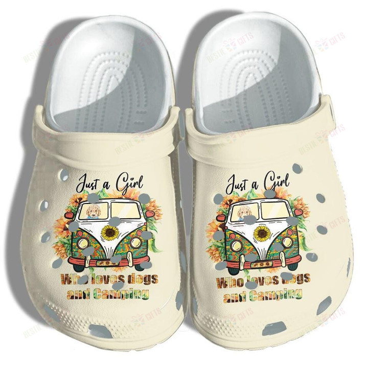 Camping Girl Crocs Classic Clogs Shoes