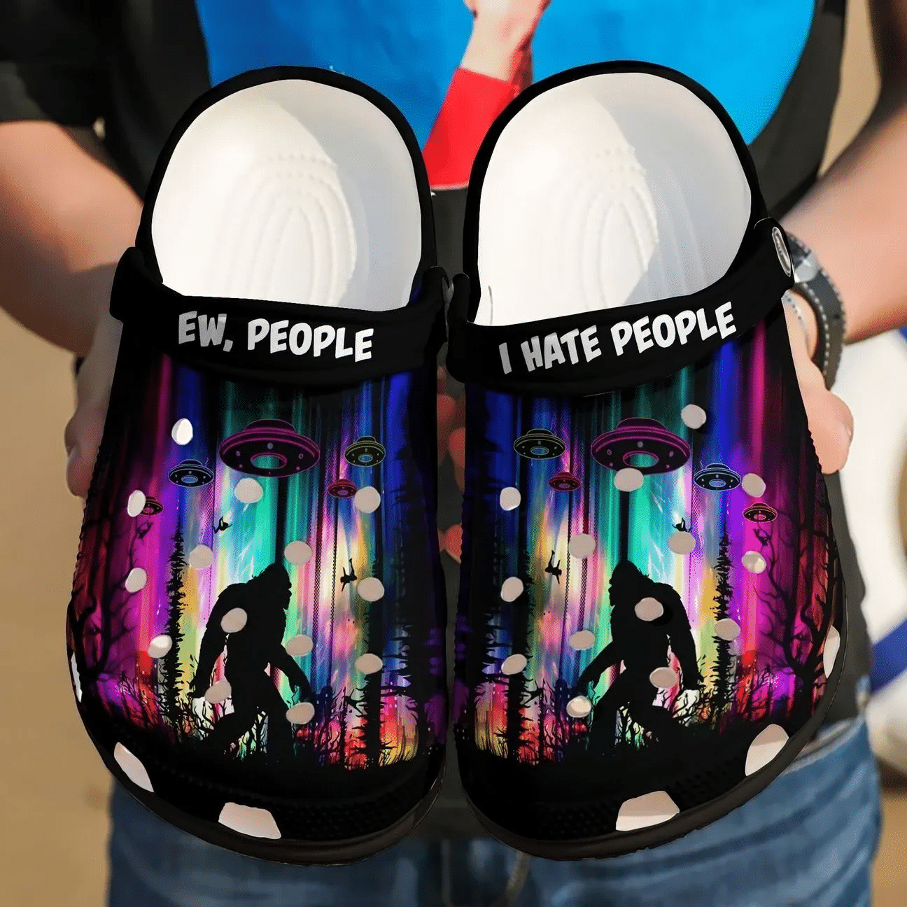 Camping Personalized Clog Custom Crocs Comfortablefashion Style Comfortable For Women Men Kid Print 3D Ew People