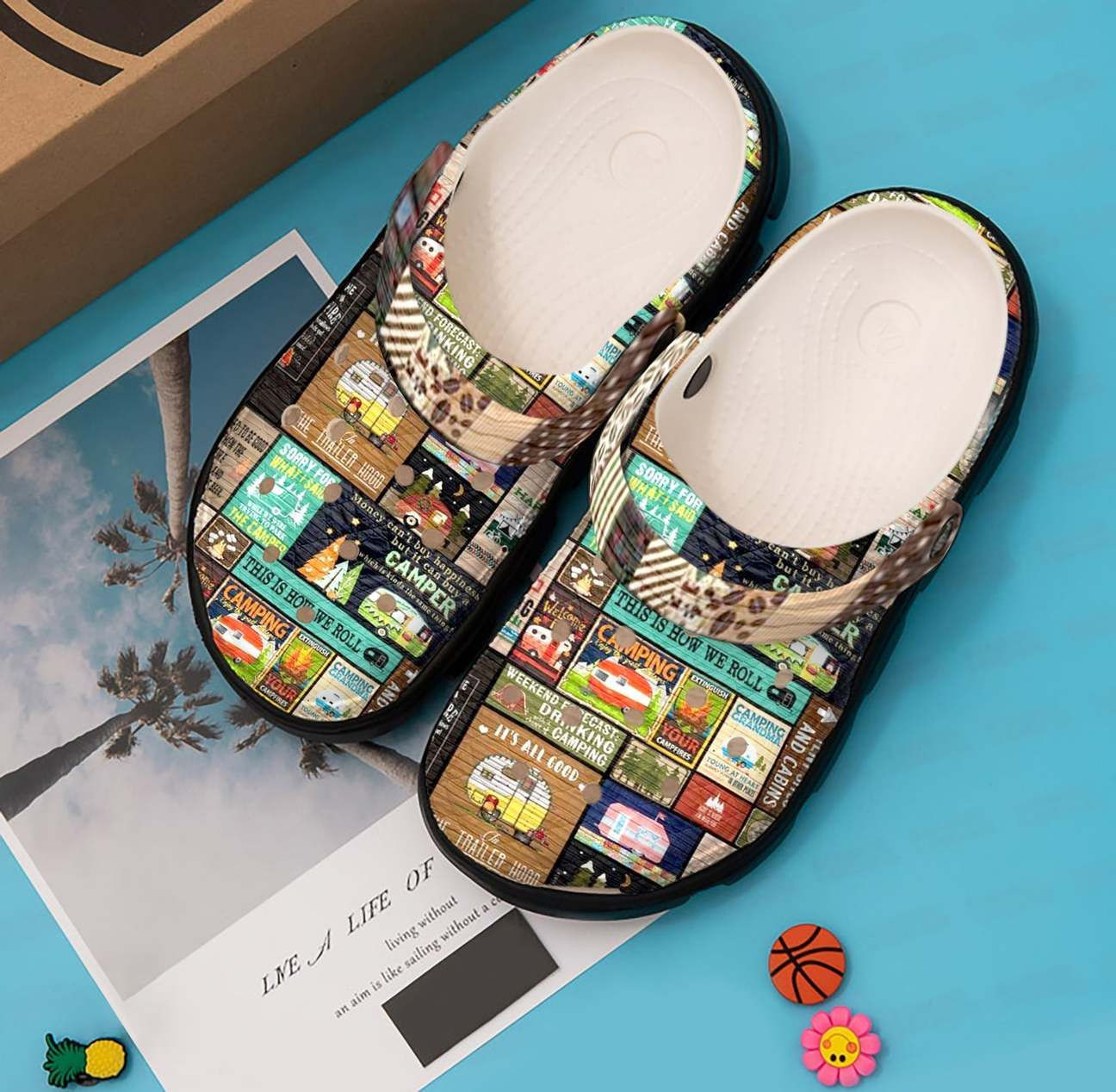 Camping Personalized Clog Custom Crocs Comfortablefashion Style Comfortable For Women Men Kid Print 3D This Is How We Roll