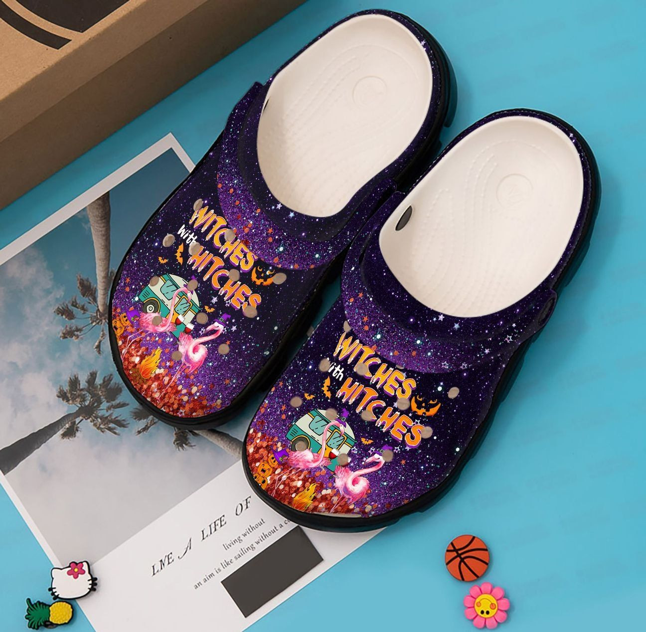 Camping Personalized Clog Custom Crocs Comfortablefashion Style Comfortable For Women Men Kid Print 3D Witches With Hitches