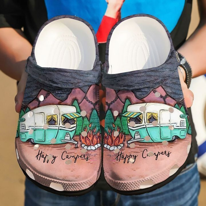 Camping Personalized I Love Crocs Clog Shoes