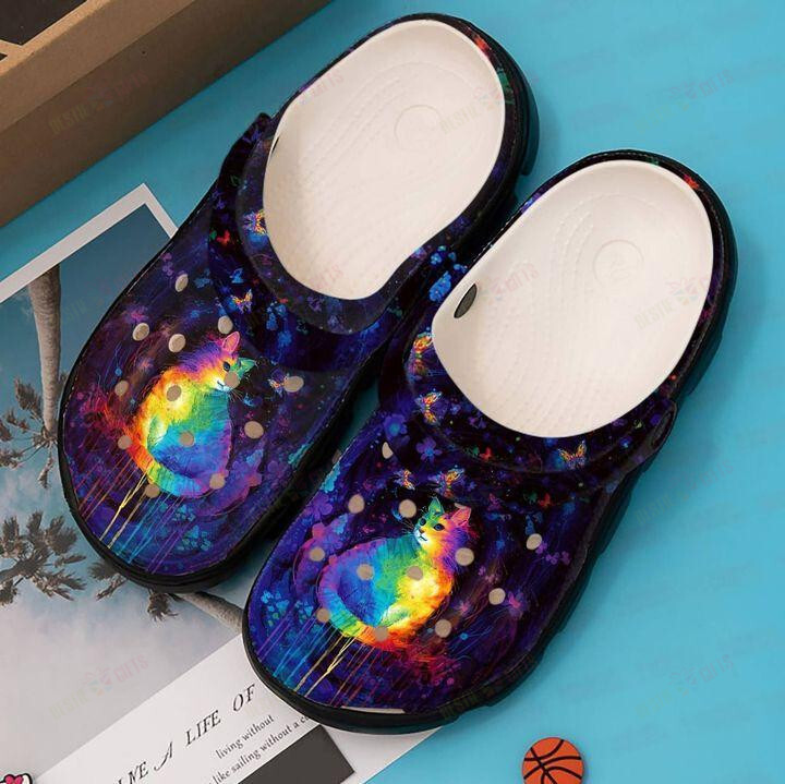 Cat Crocs Classic Clogs Shoes