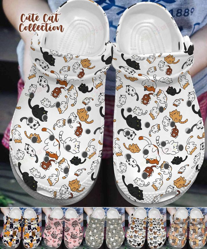 Cat Cute Cat Collection Crocs Classic Clogs Shoes PANCR0391