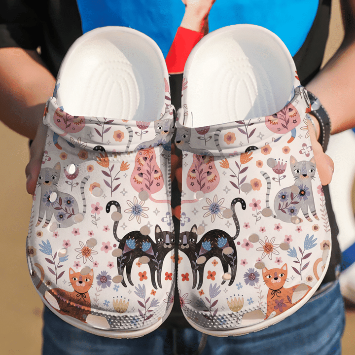 Cat Cute Kitties Crocs Classic Clogs Shoes