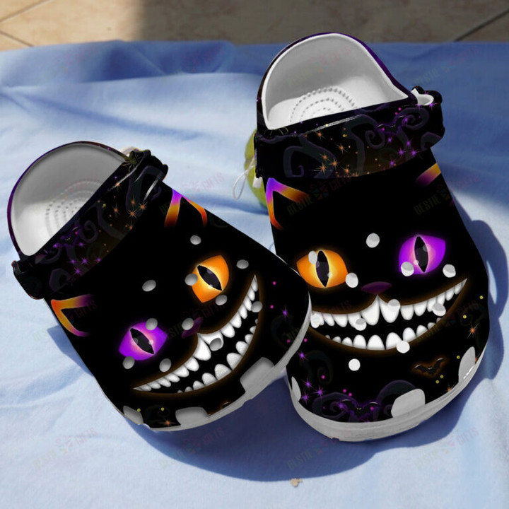 Cat Halloween Crocs Classic Clogs Shoes