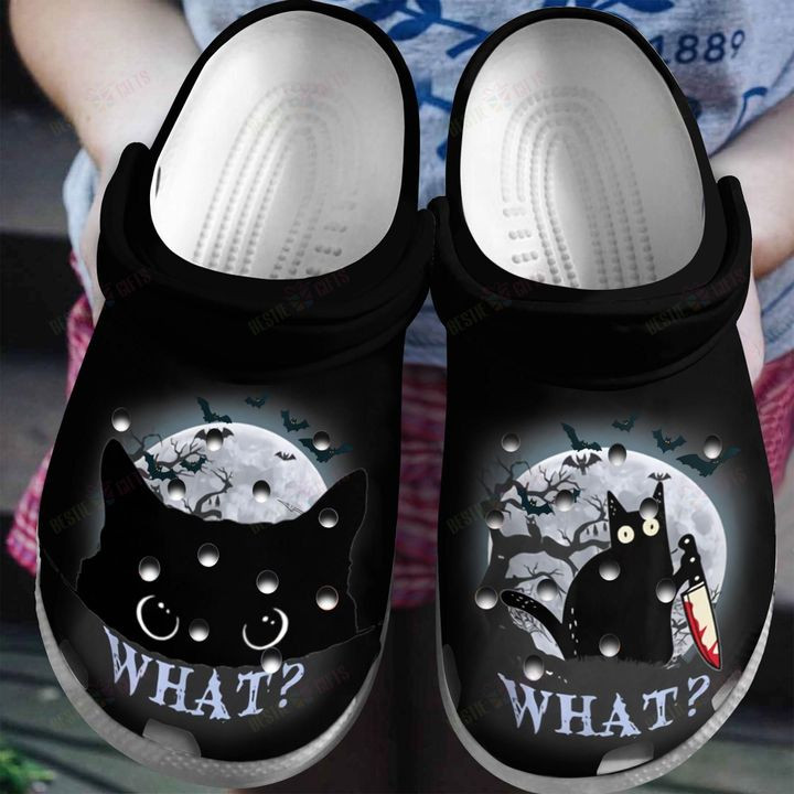 Cat What Crocs Classic Clogs Shoes