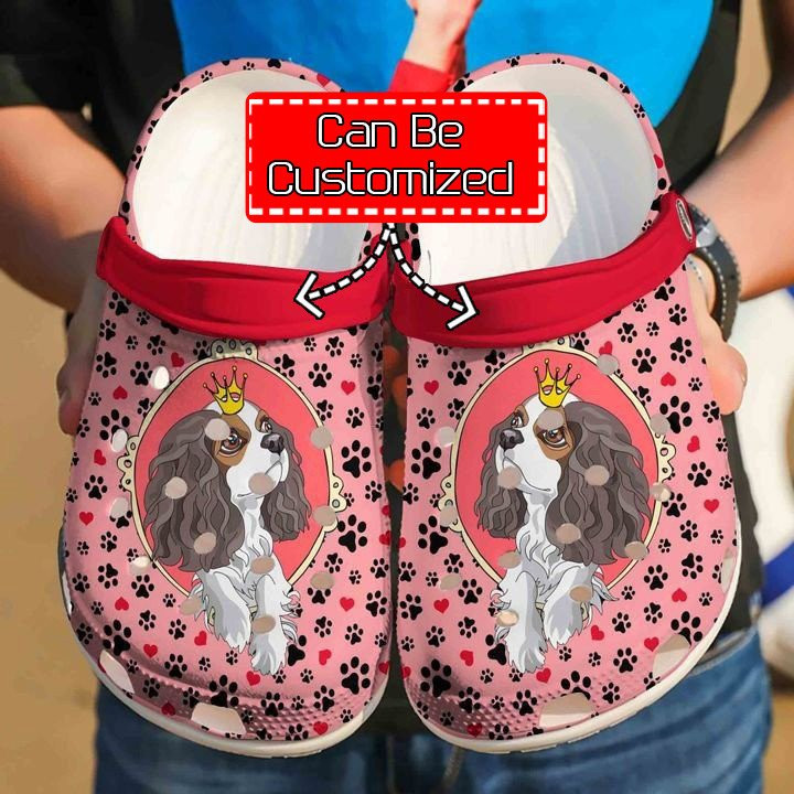 Cavalier King Charles Spaniel Cute Crocs Clog Shoes Dog Crocs
