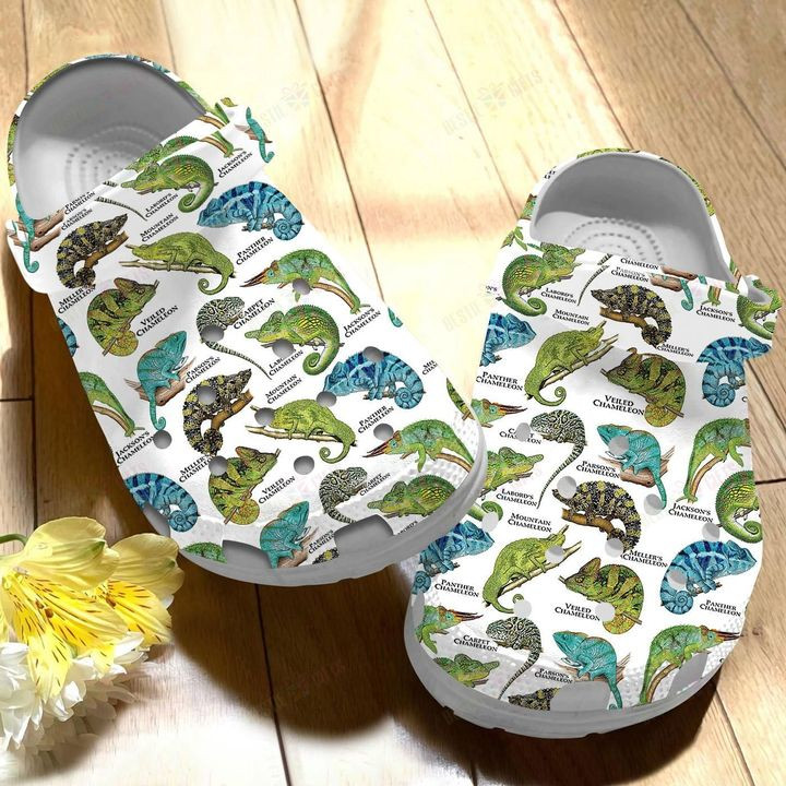 Chameleons Of The World Crocs Classic Clogs Shoes