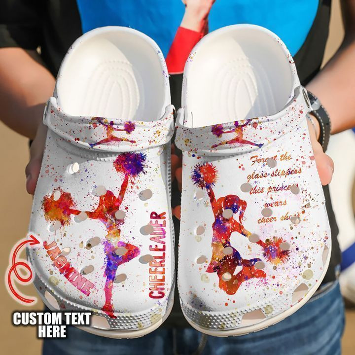 Cheerleader Personalized Forget Glass Slippers Crocs Classic Clogs Shoes