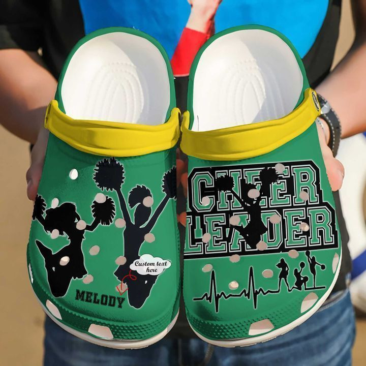 Cheerleader Personalized Girl Crocs Classic Clogs Shoes