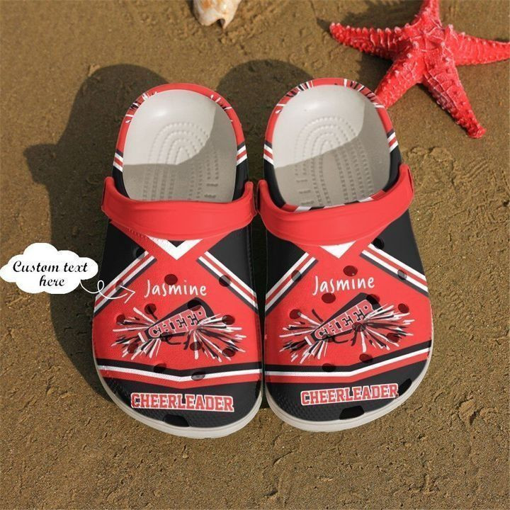 Cheerleader Personalized Glowing Crocs Classic Clogs Shoes