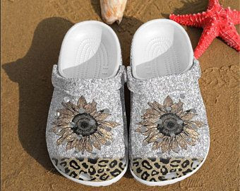 Cheetah Flower Crocs Crocband Clog Clog Comfortable For Mens And Womens Classic Clog Water Shoes Comfortable