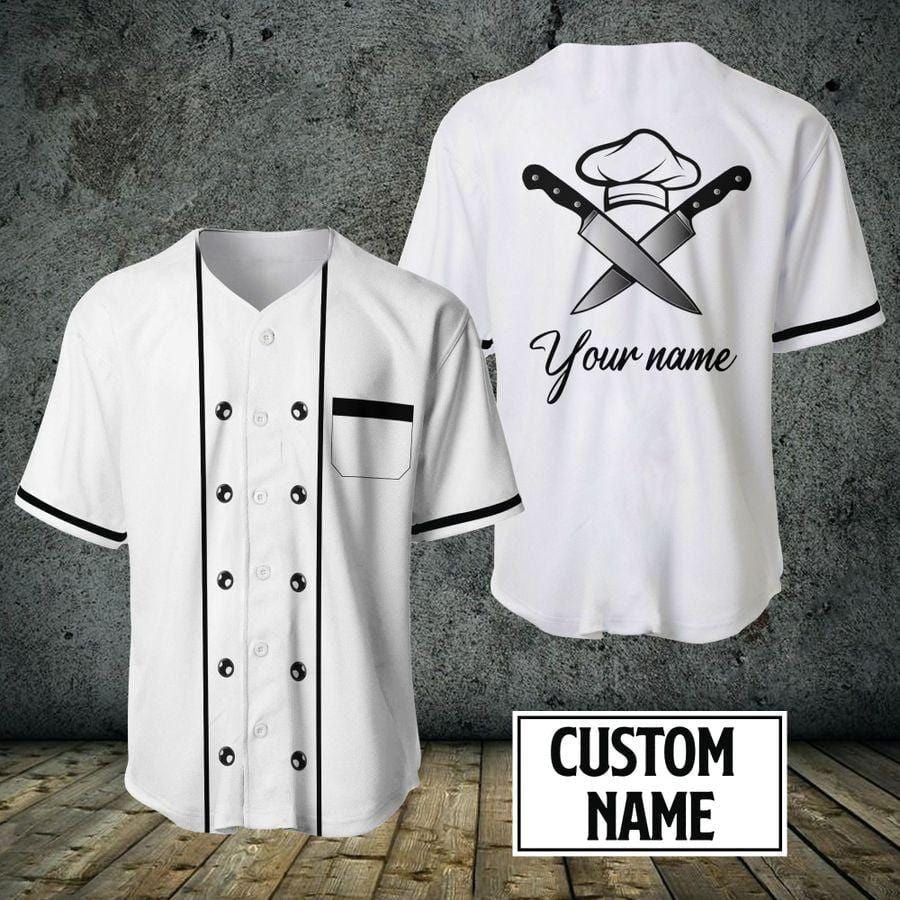 Chef Proud Personalized Baseball Jersey