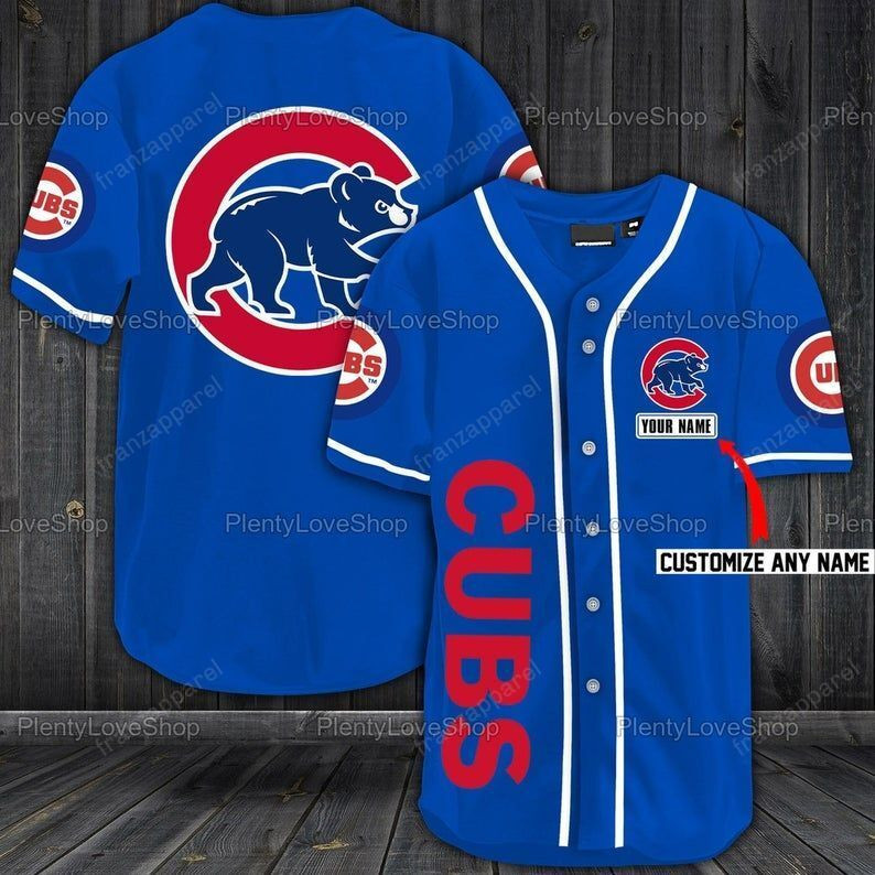 Chicago Cubs Personalized Baseball Jersey 315