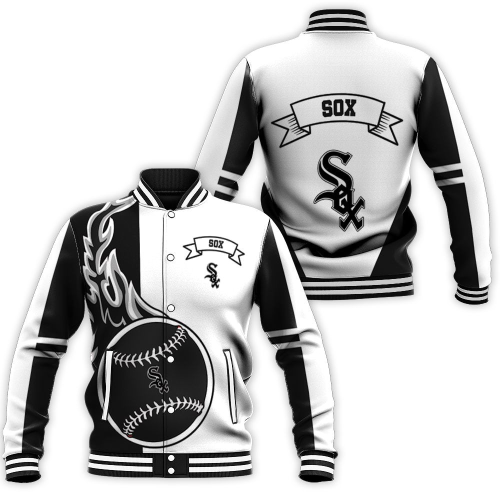 Chicago White Sox 3d Baseball Jacket for Men Women