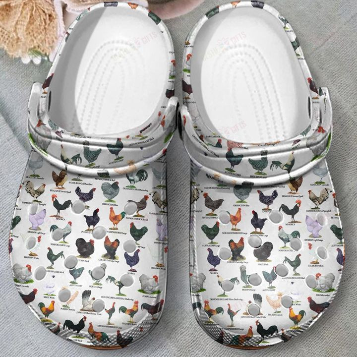 Chicken Breeds Crocs Classic Clogs Shoes