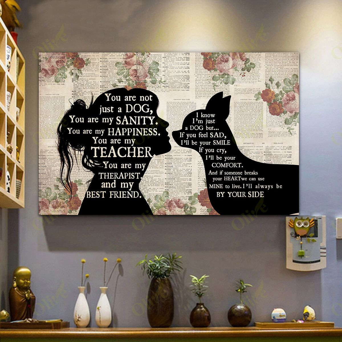 Chihuahua - Always Be By Your Side Poster And Canvas Art Wall Decor