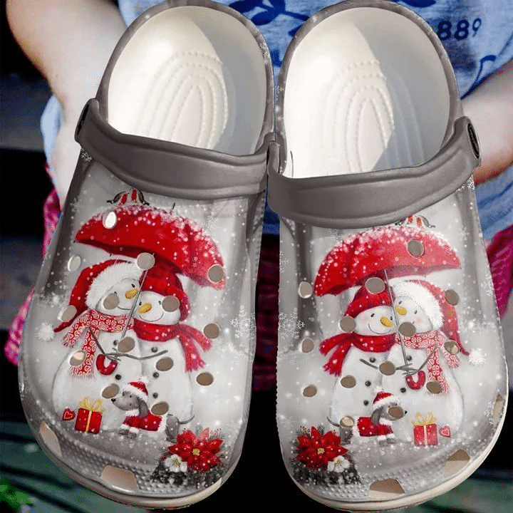 Christmas Personalized Merry Crocs Classic Clogs Shoes