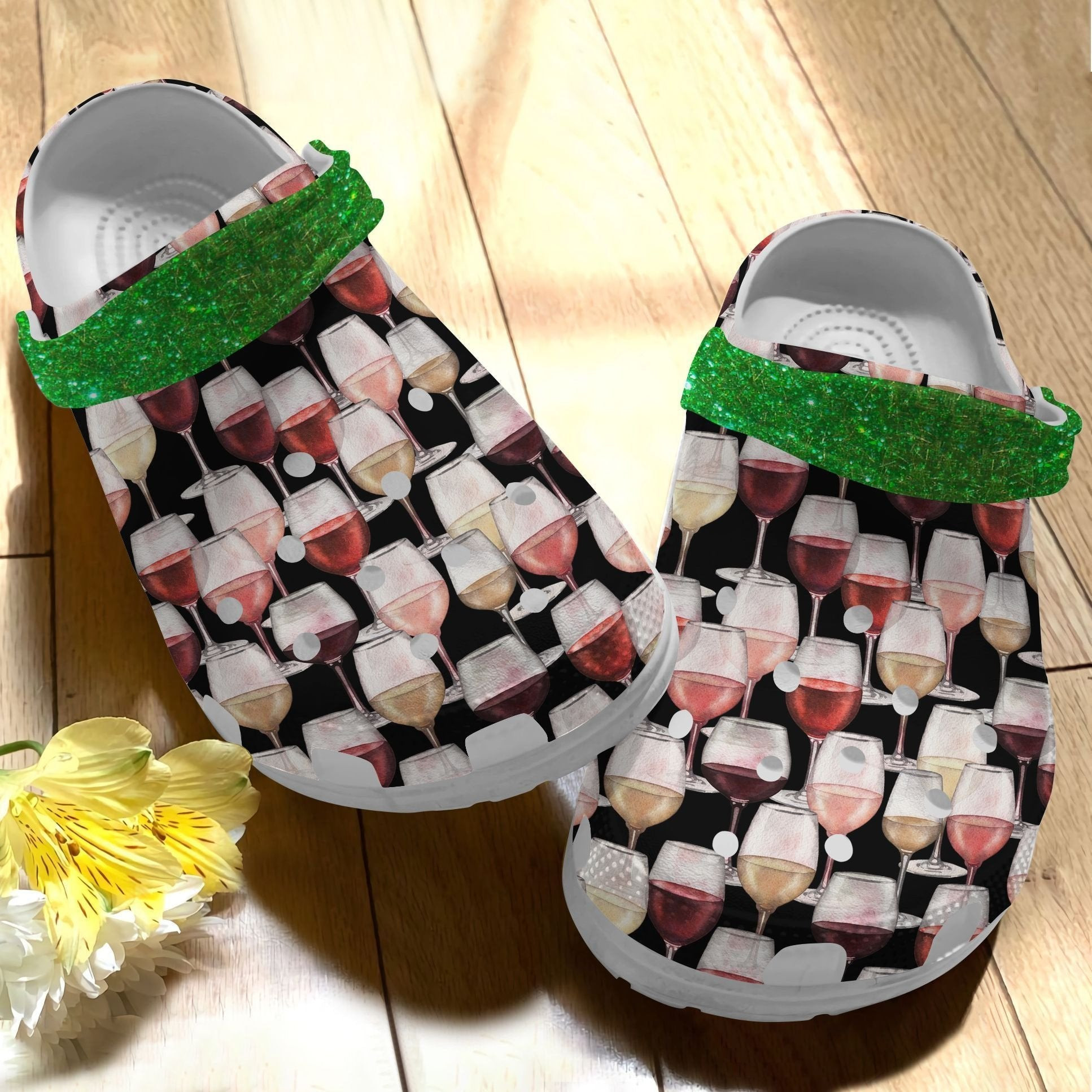 Collection Wines Shoes - Party Crocs Clog Birthday Gift For Women Men