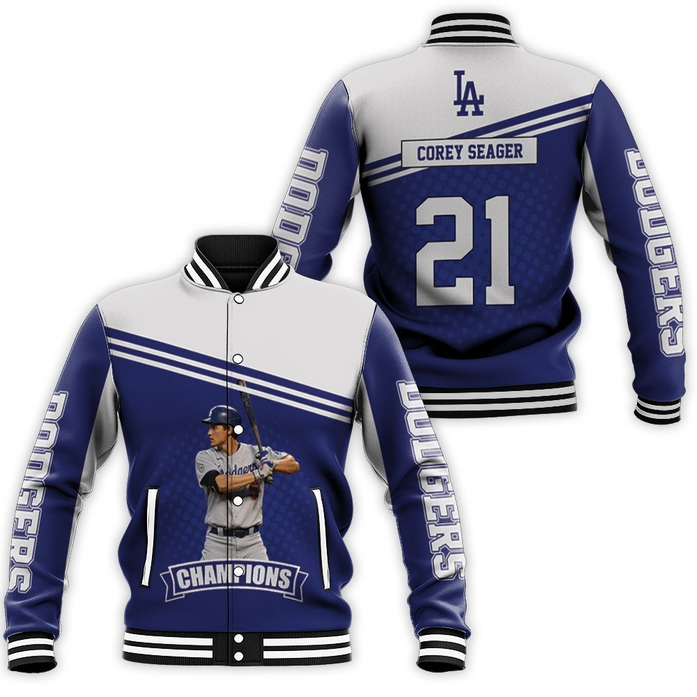 Corey Seager 5 Los Angeles Dodgers Baseball Jacket for Men Women