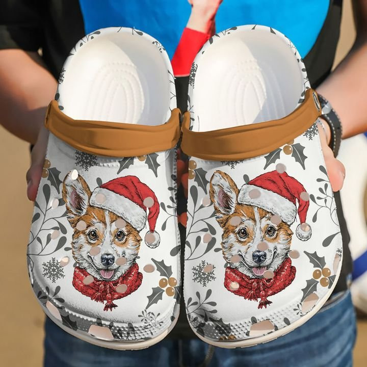 Corgi Xmas Christmas Pattern Crocs Crocband Clog Shoes For Men Women