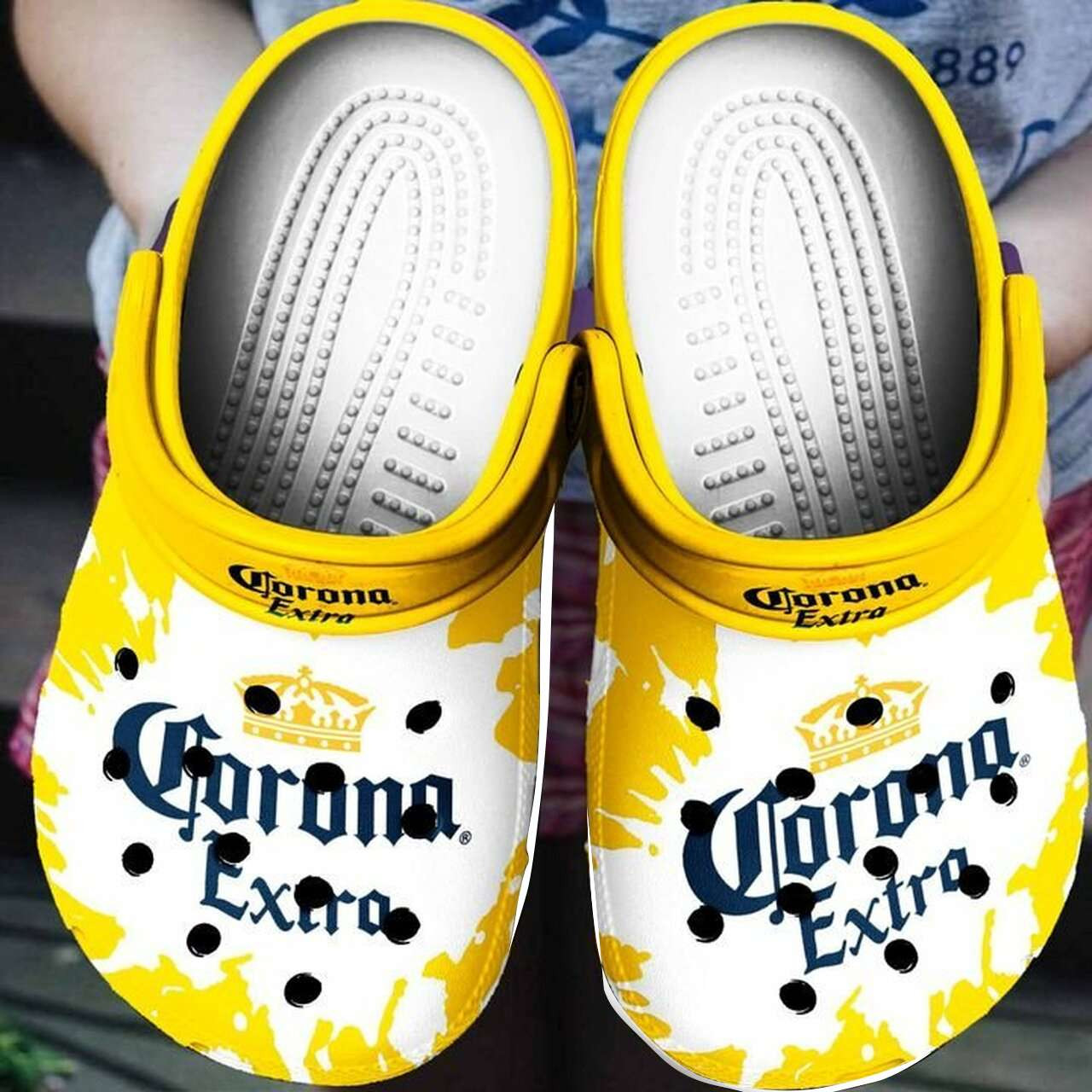 Corona Extra Beer Crocs Crocband Clogs