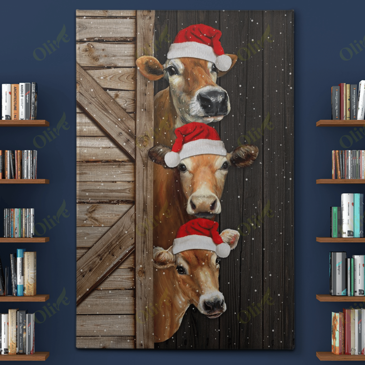 Cow - We Are Here To See You Poster And Canvas Art Wall Decor